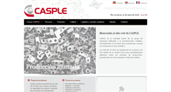 Desktop Screenshot of casple.es