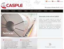 Tablet Screenshot of casple.es